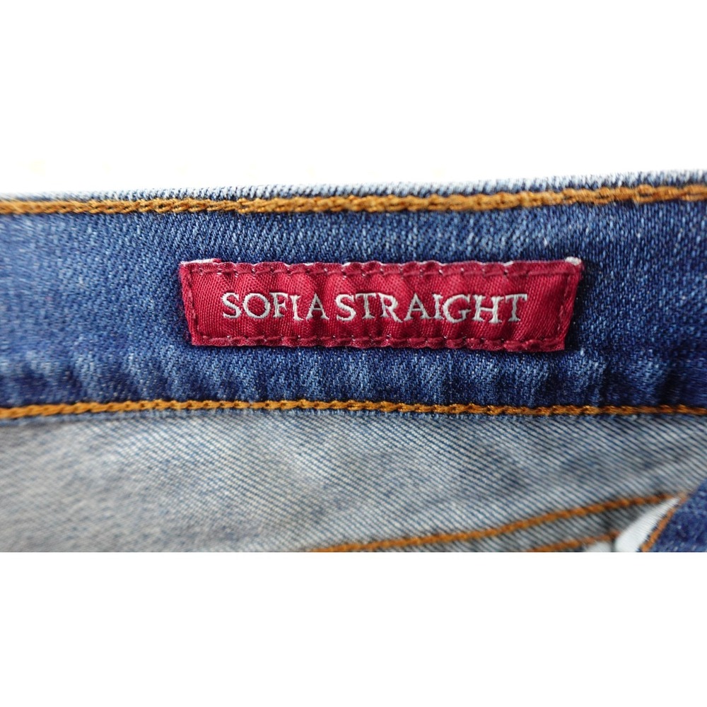 Lucky Brand Sofia Straight Womens size 6/28 Denim Blue Jeans - Picture 10 of 15